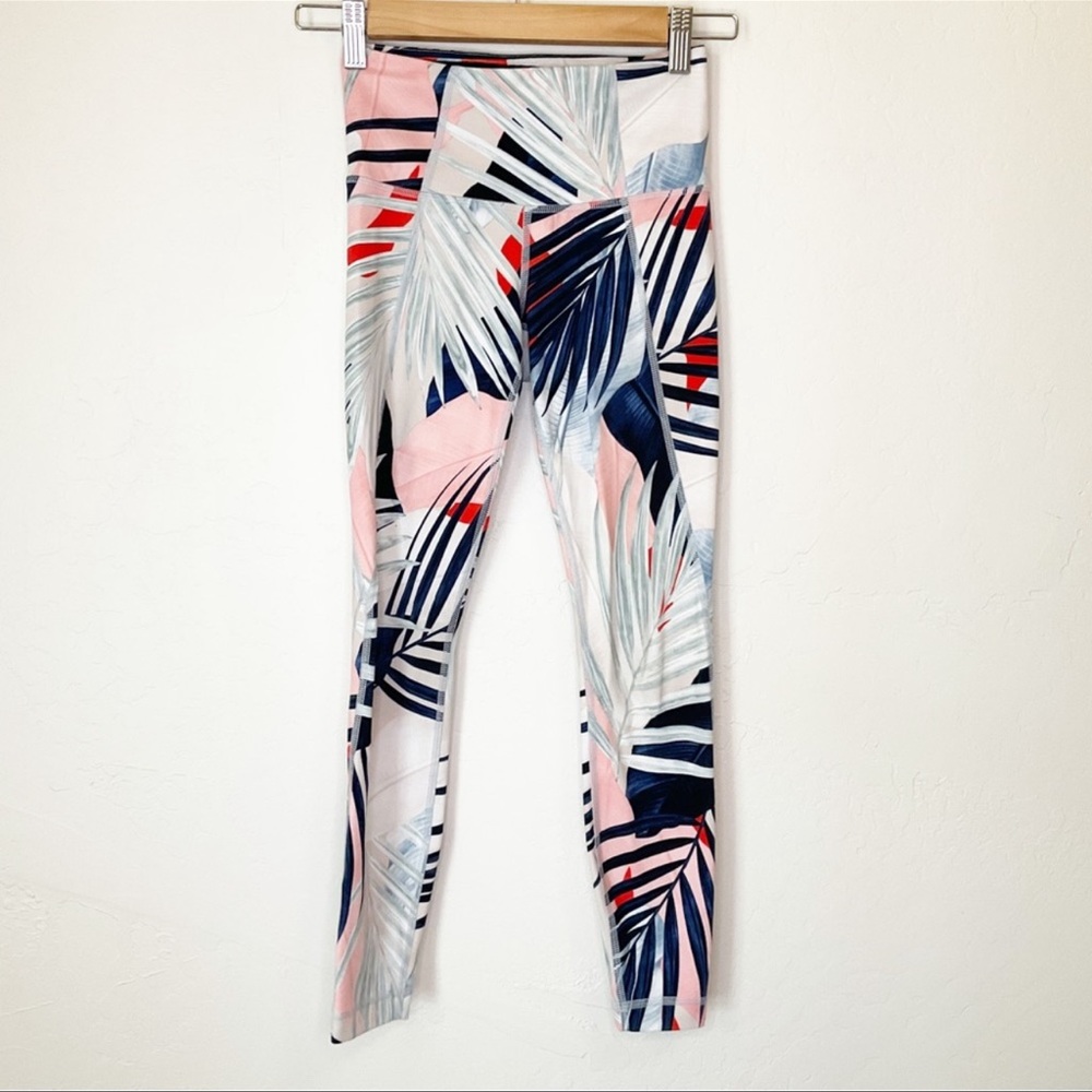 Athleta colorful leggings size XS